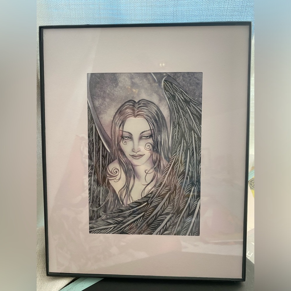 “Goth Fairy”  print by Amy Brown.